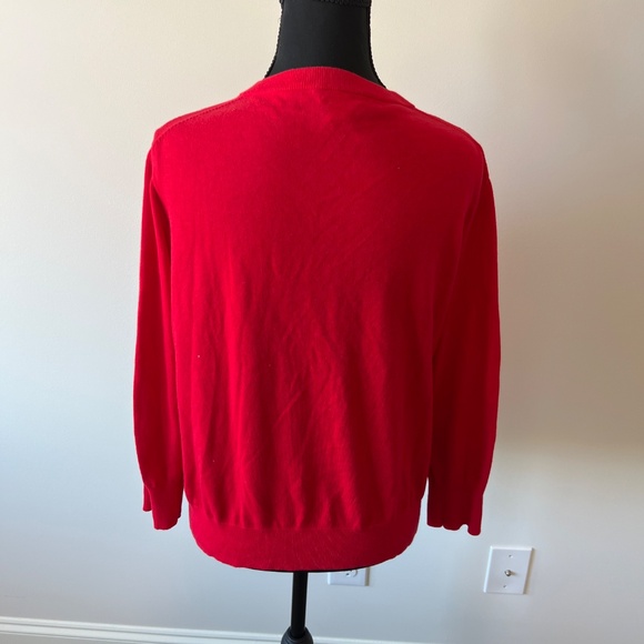 J. Crew The Clare Cardigan in red size XL - Picture 3 of 7